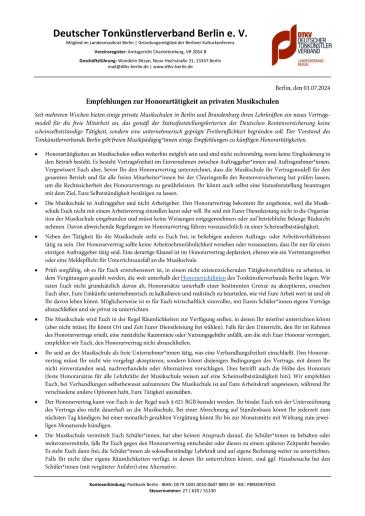 Abbildung: Empfehlungsschreiben