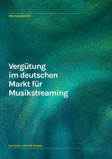 Cover Streamingstudie