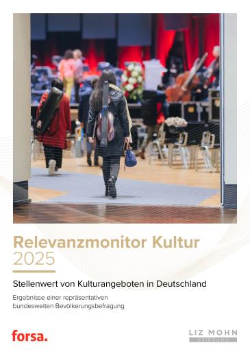 Cover Relevanzmonitor Kultur 2025