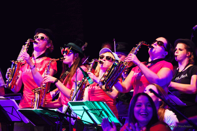 Das Ensemble Just Fun der Musikschule Bochum