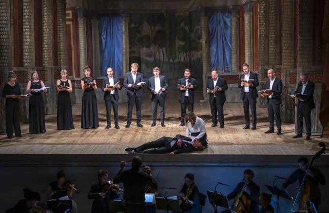 Aufführung von Händels Acis und Galatea mit der Gaechinger Cantorey