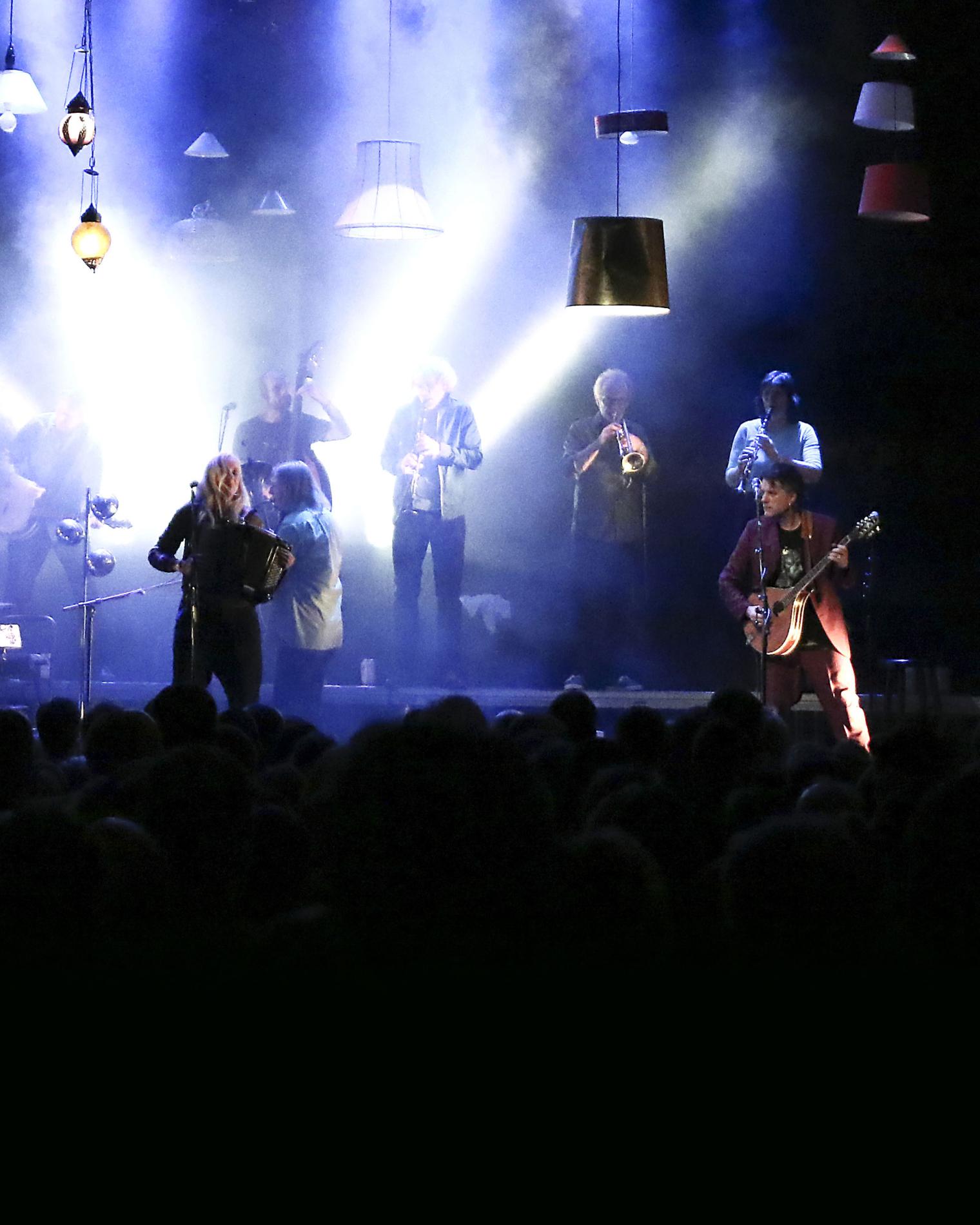 Abbildung: Konzertfoto der Band 17 Hippies