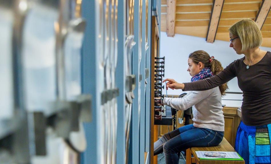 Orgelunterricht in Herford an der Hochschule für Kirchenmusik der Evangelischen Kirche von Westfalen