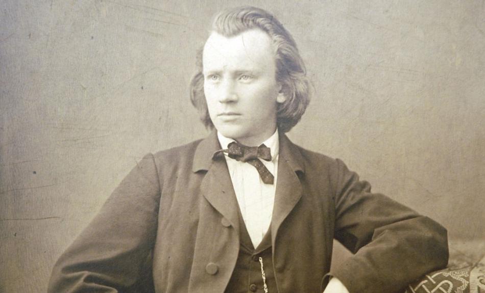 Foto von Johannes Brahms, 1867
