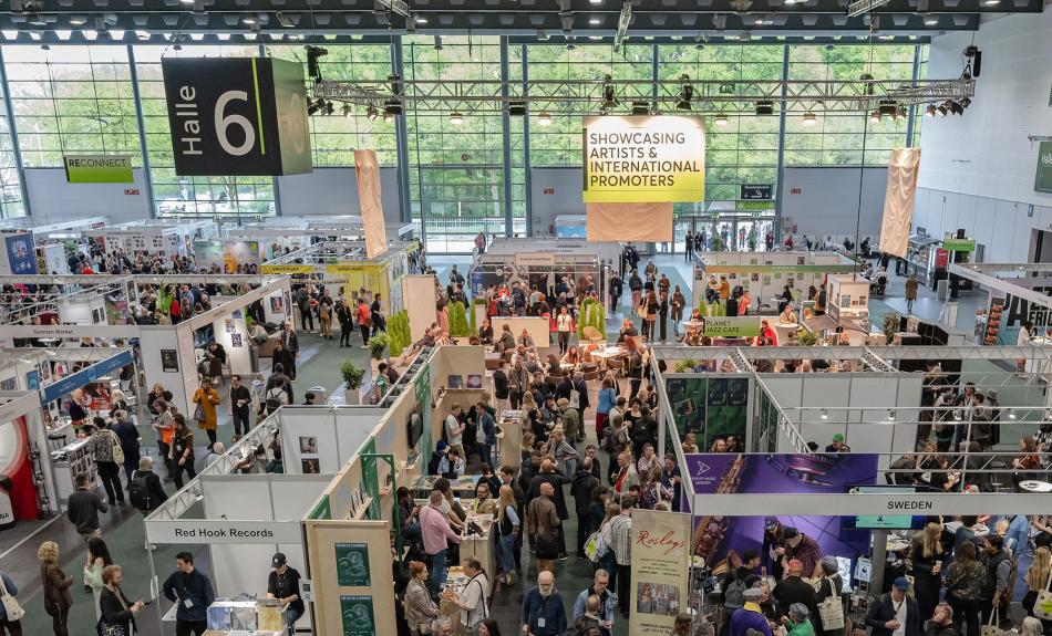 Messehalle 6 während der jazzahead! 2025