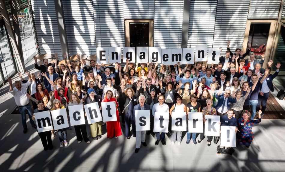 BMCO-Geschäftsführer Lorenz Overbeck bei der Auftaktveranstaltung zur Woche des Bürgerschaftlichen Engagements in Berlin