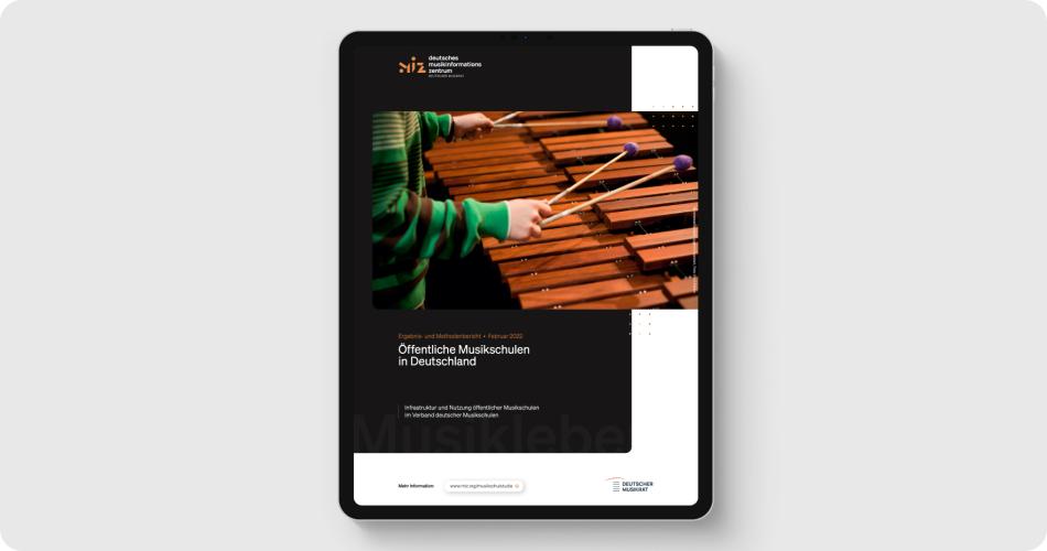 Abbildung: Cover der Studie Öffentliche Musikschulen