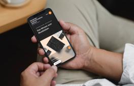 Foto: Neue Startseite miz.org auf dem Smartphone