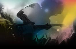 Zusammenschnitt Motive von Musikfestivals