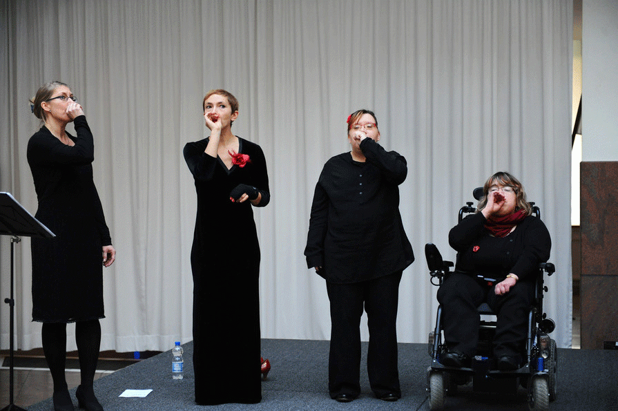 Verleihung des Förderpreises InTakt der miriam-stiftung an das Ensemble Thonkunst aus Leipzig