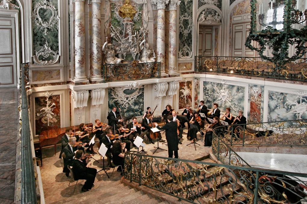 Capella Augustina im Treppenhaus von Schloss Brühl