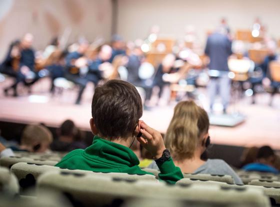 Per OHRPHON-Audioguide kommentierte Probe im Nikolaisaal Potsdam