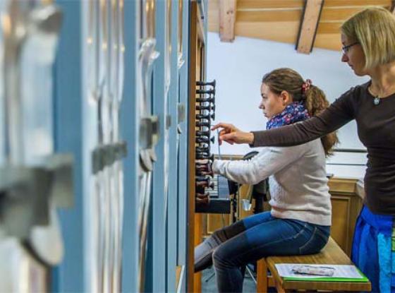 Orgelunterricht in Herford an der Hochschule für Kirchenmusik der Evangelischen Kirche von Westfalen