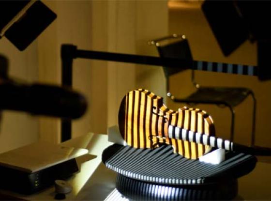 Abbildung: 3D-Scan des Beethoven-Quartetts