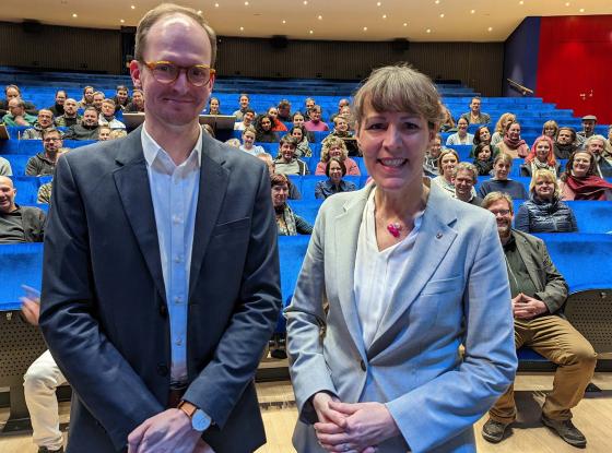 Lothar Krause und Eva Döhla