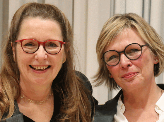 Antje Valentin und Anneli Froese