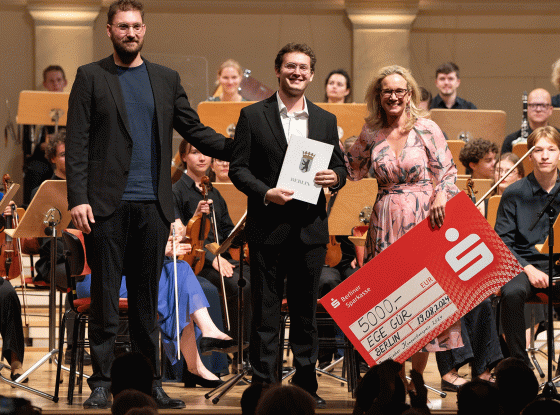 Verleihung des Europäischen Komponistenpreises an Ege Gül