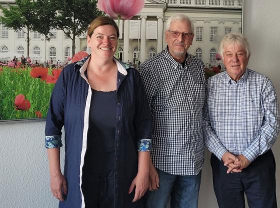 Katharina Holzmeister, Franz-Michael Deimling und Rolf Zuckowski