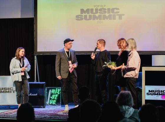 Vortrag auf dem pop rlp Music Summit 2024