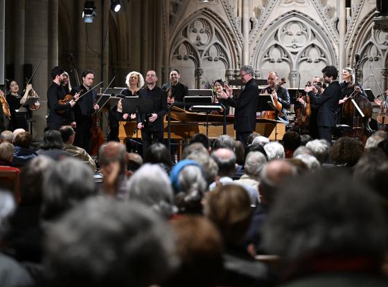 Gaechinger Cantorey beim ersten Internationalen Bachfest Stuttgart 