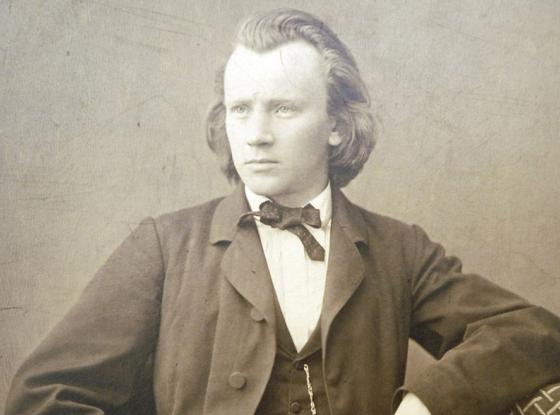 Foto von Johannes Brahms, 1867