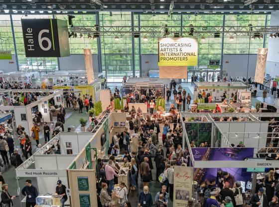 Messehalle 6 während der jazzahead! 2025