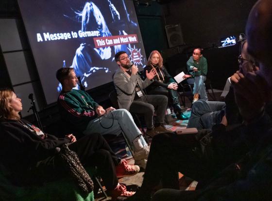 Panel zum Live Music Fund Germany auf der Konferenz STADT NACH ACHT