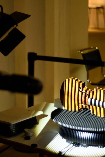 Abbildung: 3D-Scan des Beethoven-Quartetts